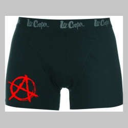 anarchy " áčko " čierne trenírky BOXER top kvalita 95%bavlna 5%elastan